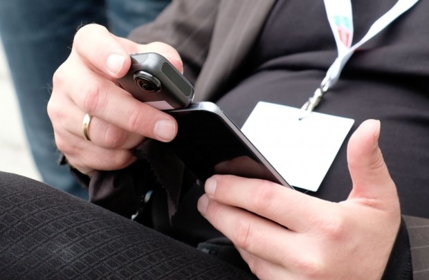 Yoho VR 360-Grad-Kamera (Foto: Michael Wieczorek/Golem.de)